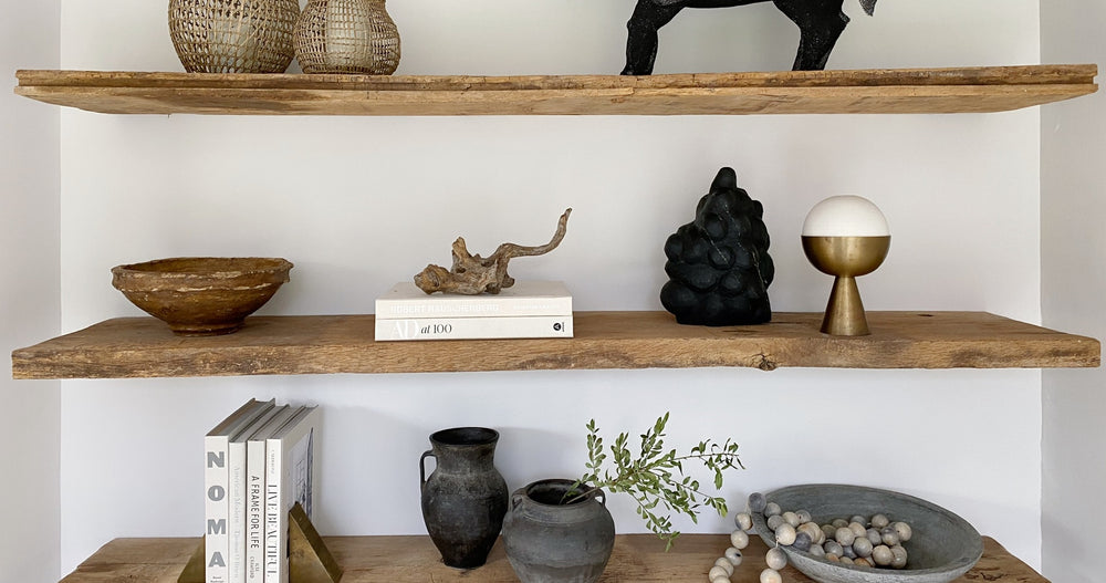 Stay Home, Stay Inspired -- Shelf Styling 101