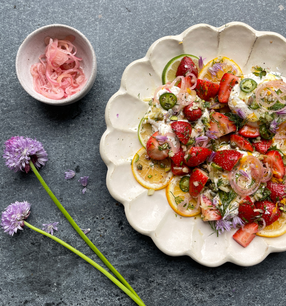 Strawberry Burrata Salad