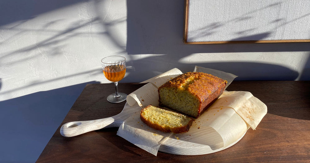 Citrus Poppy Olive Oil Loaf