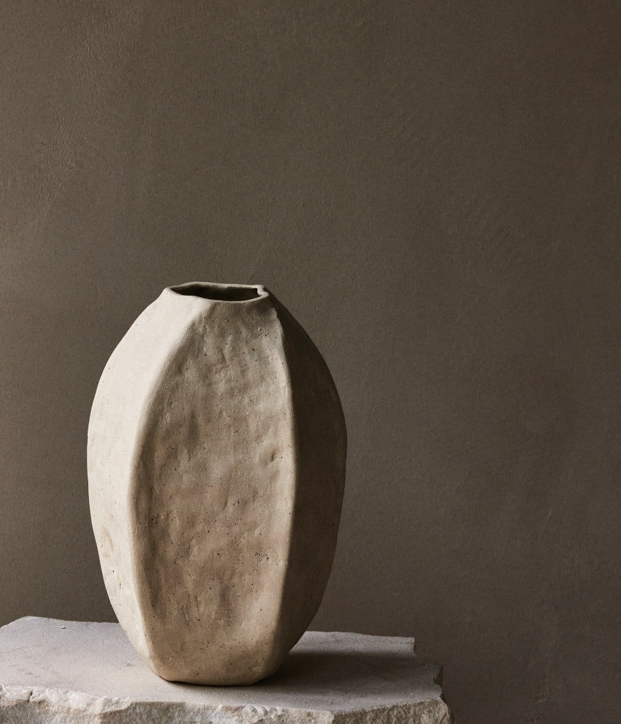 Large Faceted Vase - Signe Ceramics