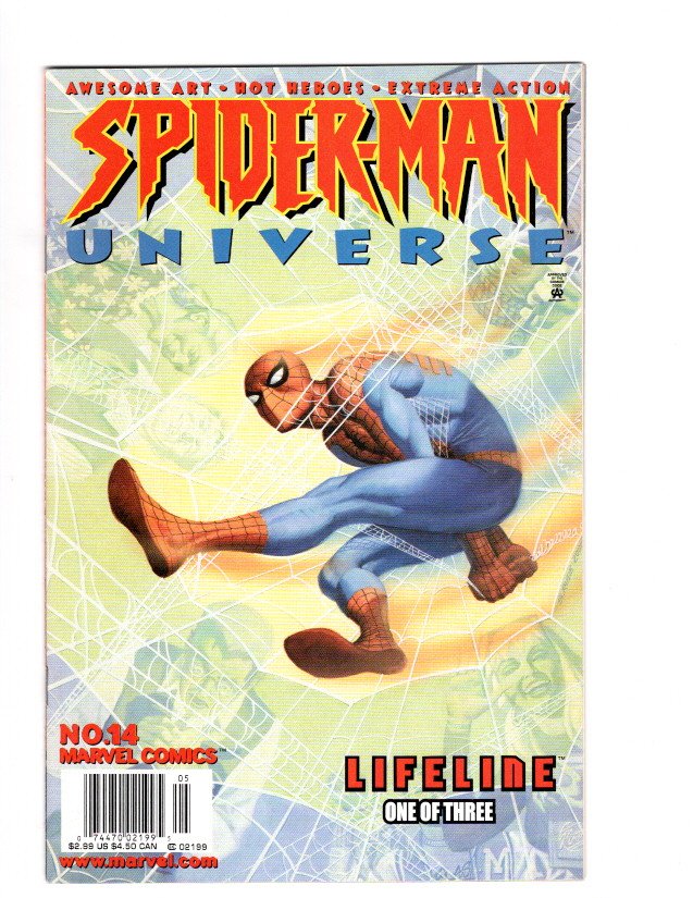 Spider-Man The Lifeline Tablet Saga Marvel Graphic Novel Comic Book 