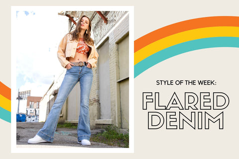 Grace in la flared denim jeans blog post