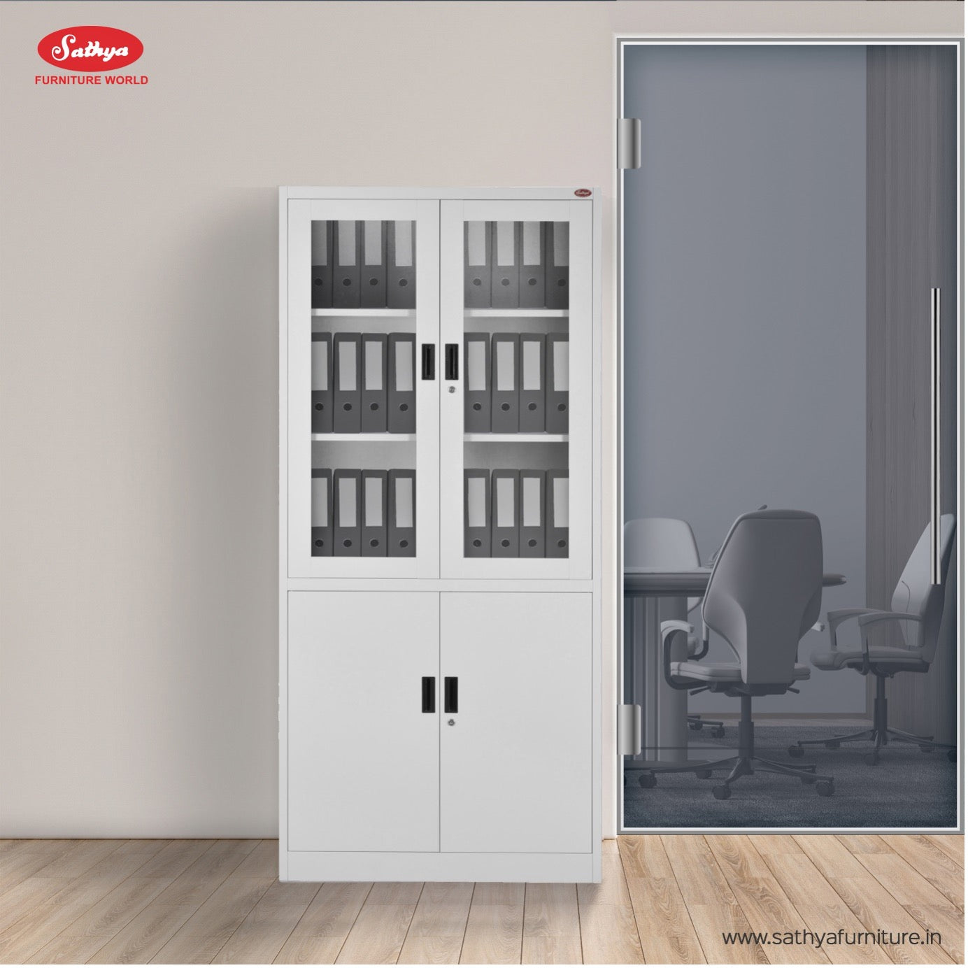 Metal Up Swing Door Cupboard