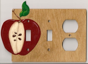 Apple Double switch plug on right