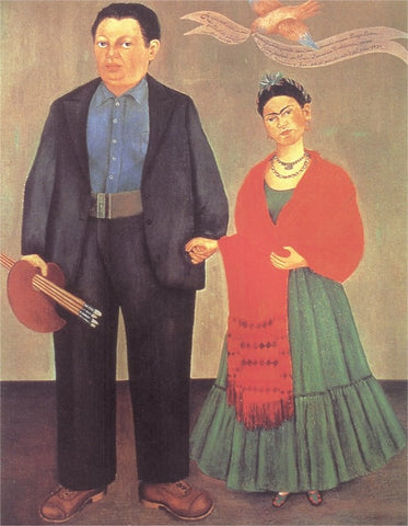 Image result for Frida Kahlo to Diego Rivera