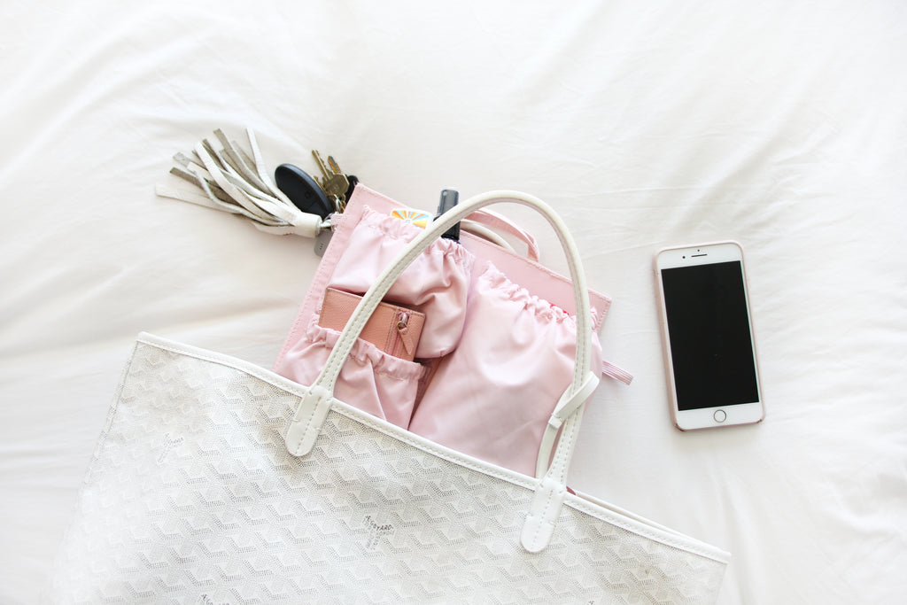 essentials packed inside totesavvy mini