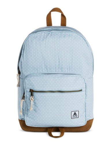 target backpack, chambray backpack, diaper bag backpack