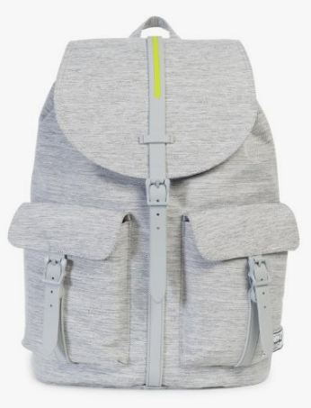 herschel backpack, large backpack, grey backpack, diaper bag backpack