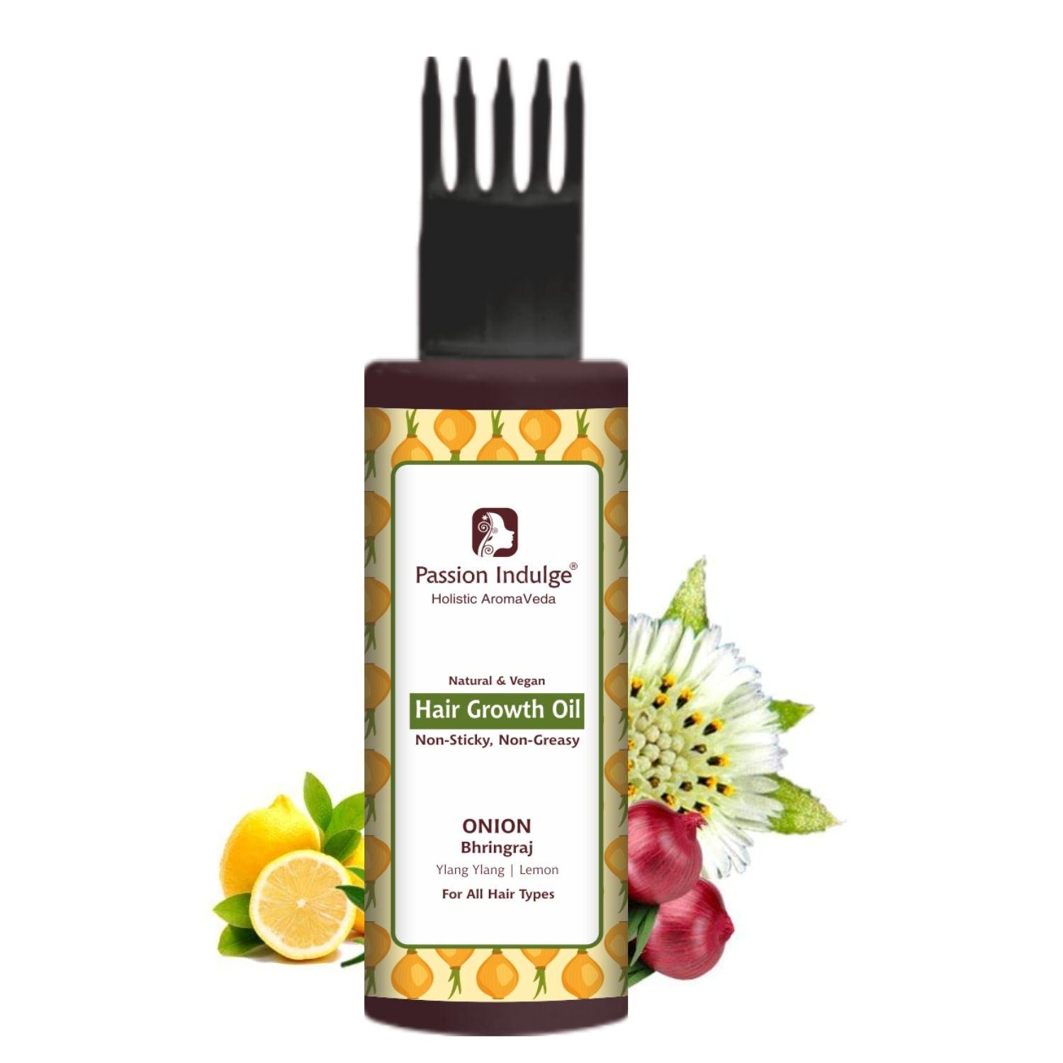 Onion and Bhringraj Hair Oil for hair fall and hair growth -with Bhrin