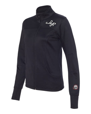 SDPSignature Women's Poly-Tech Track Jacket (Black)