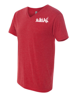 crossroadsofwf Mens V Neck (Red)