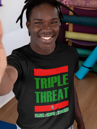 "Triple Threat" Men and Women Tees