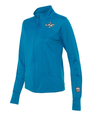 SDPSignature Women's Poly-Tech Track Jacket (Blue)