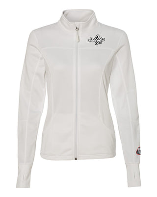 SDPSignature Women's Poly-Tech Track Jacket (White)