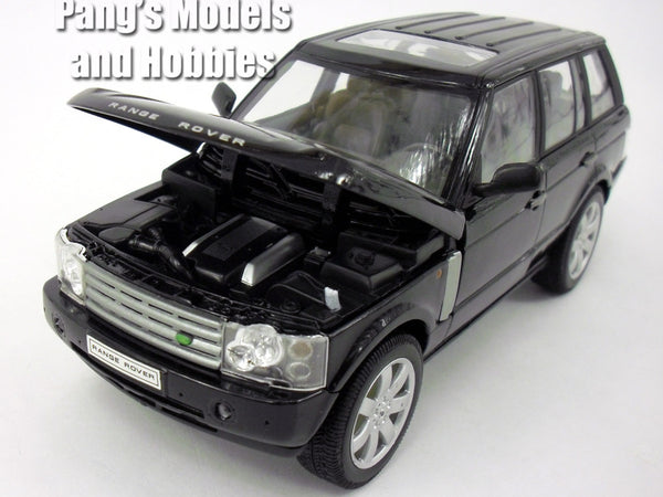 Land Rover Range 2003 Black Met Welly 1:24 WE22415BK Miniature