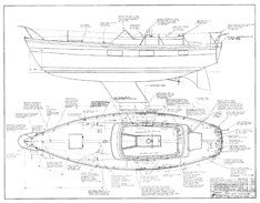 Coronado 35 Optional Deck Hardware Plan – SailInfo I boatbrochure 