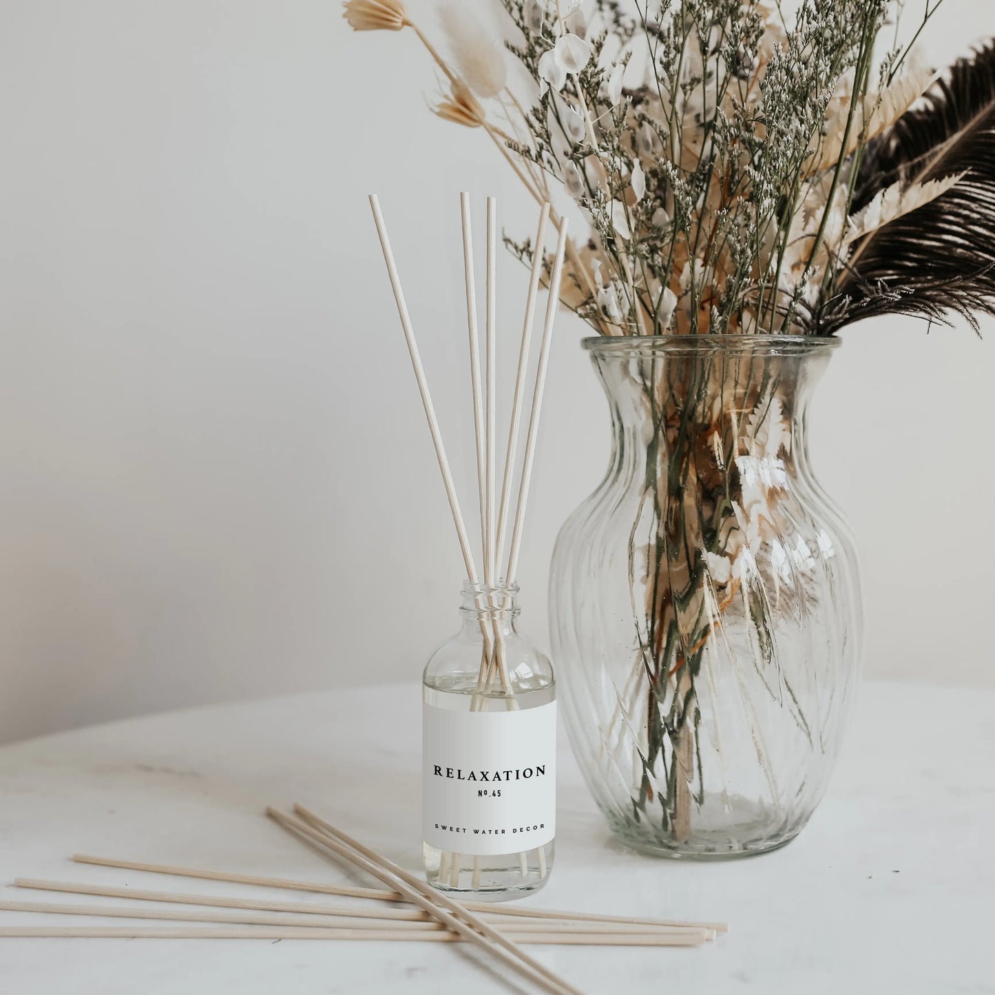 Relaxation Reed Diffuser - Clear Jar - 3.5 oz