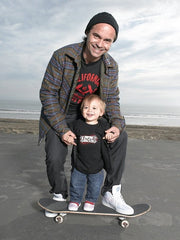 Father Son Skateboarding