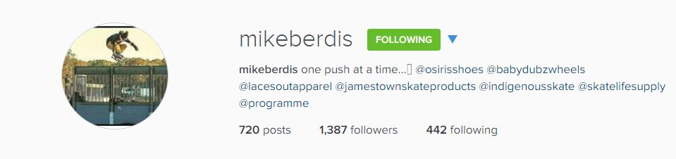 Mike Berdis Instagram