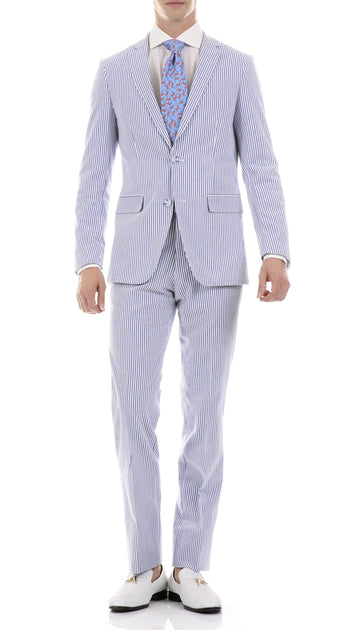 seersucker suit slim