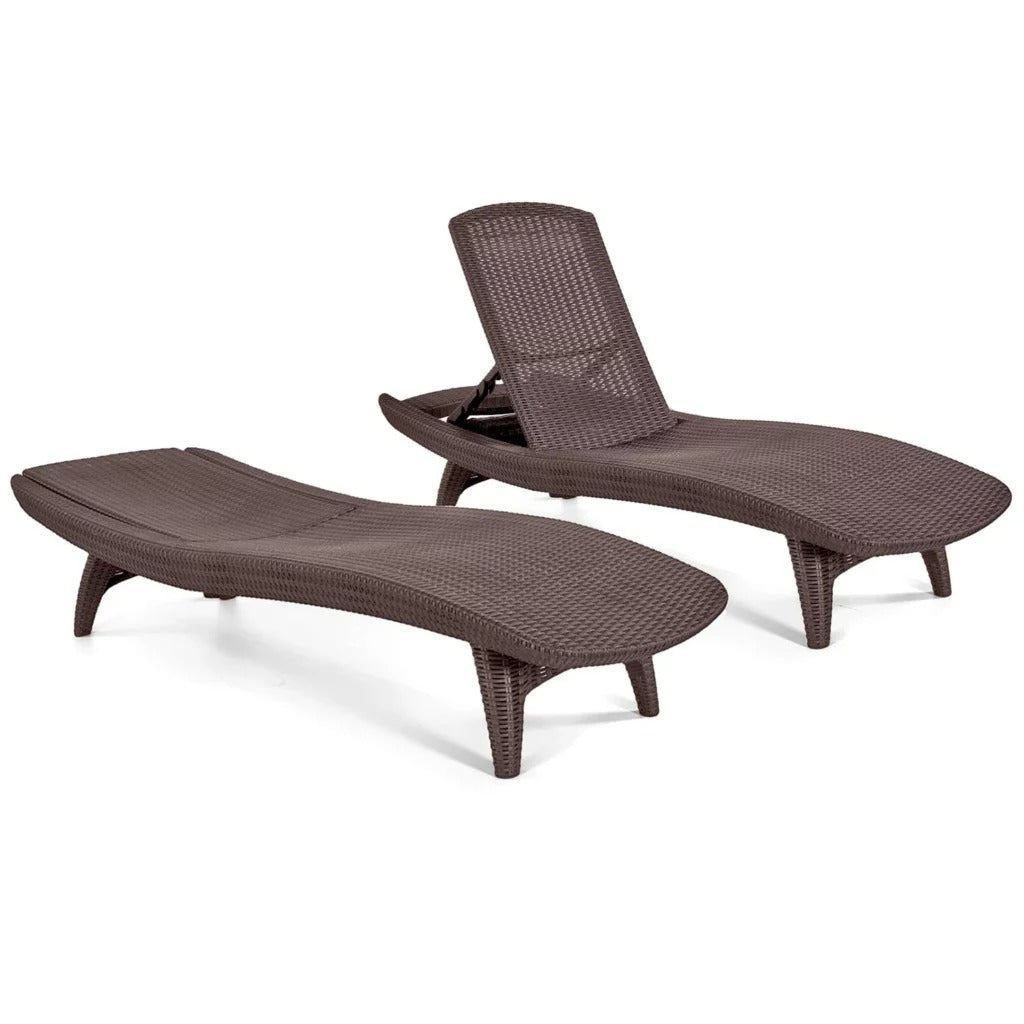 pool lounge chairs wicker