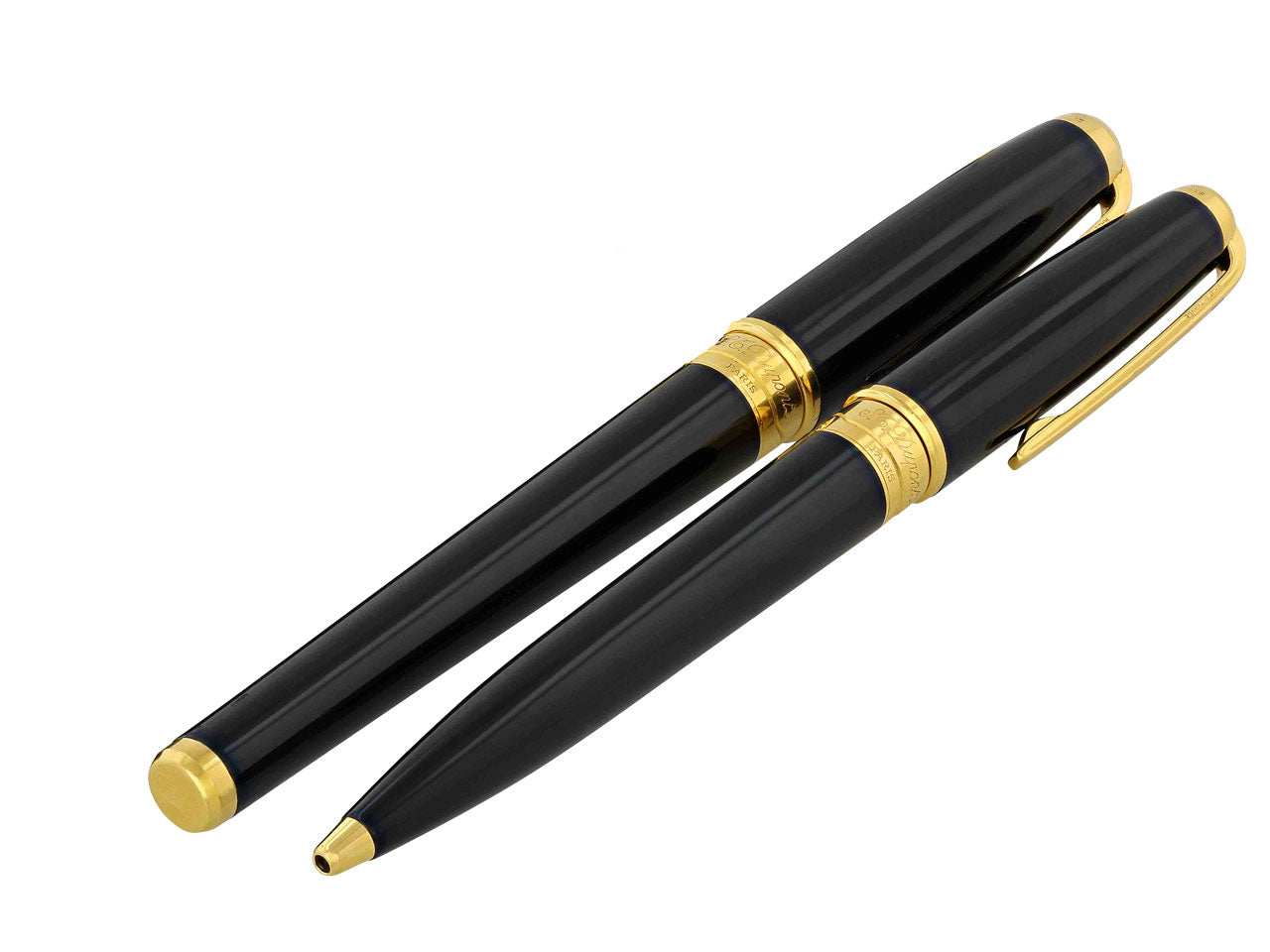 alliantie erfgoed gezagvoerder S.T. Dupont Fountain Pen and Mechanical Pencil Set #506259 – Beladora