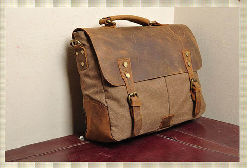 Canvas Leather Bags