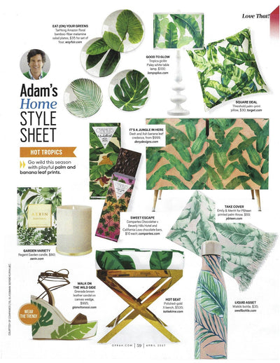 The Oprah Magazine | Adam's Home Style Sheet | April 2017 dombezalergii
