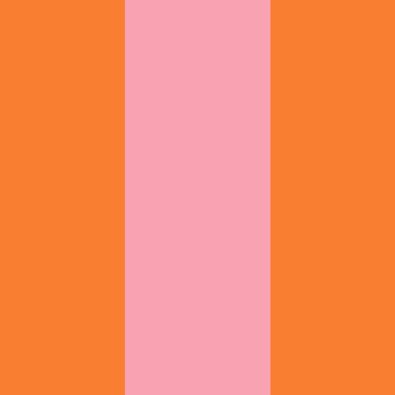 Wallpaper Sample / Pink Orange 3 in Stripes Wallpaper dombezalergii