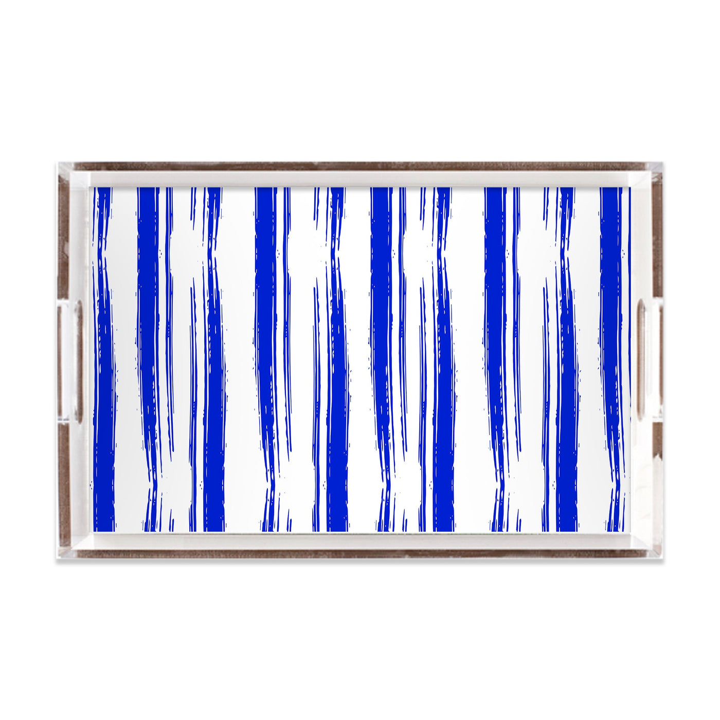 Lucite Trays Blue / 11x17 Abstract Stripe Lucite Tray dombezalergii