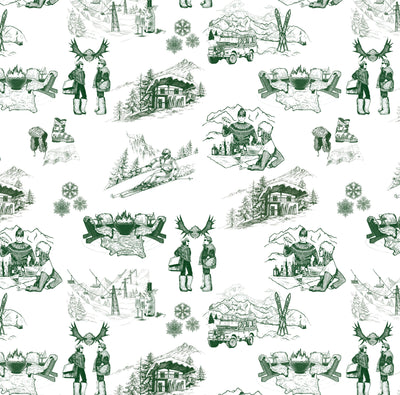 recpJA4pvaWpzeD44 Après Ski Toile Peel & Stick Wallpaper dombezalergii