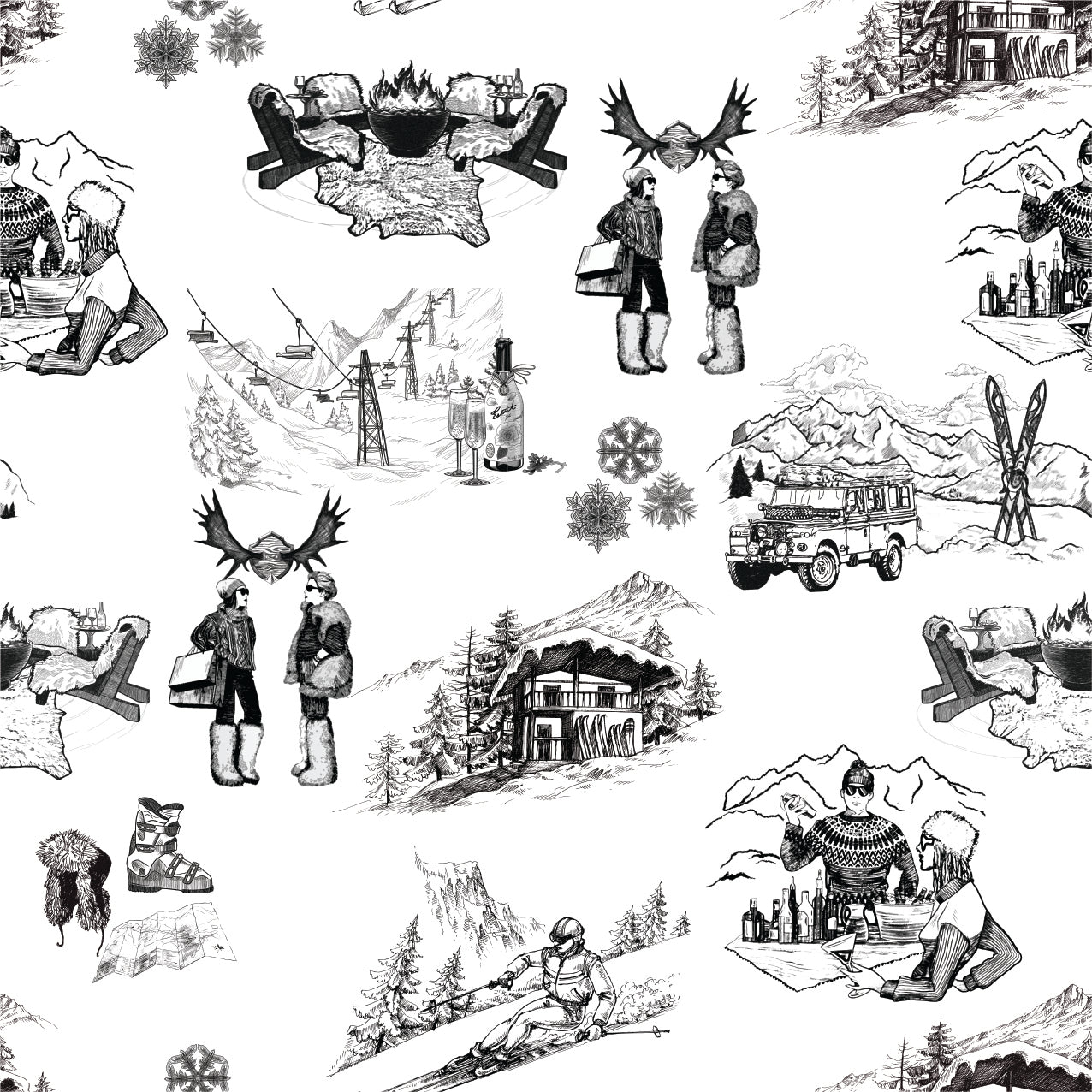 recscqUqyBrZ6qUpP Après Ski Toile Wallpaper dombezalergii