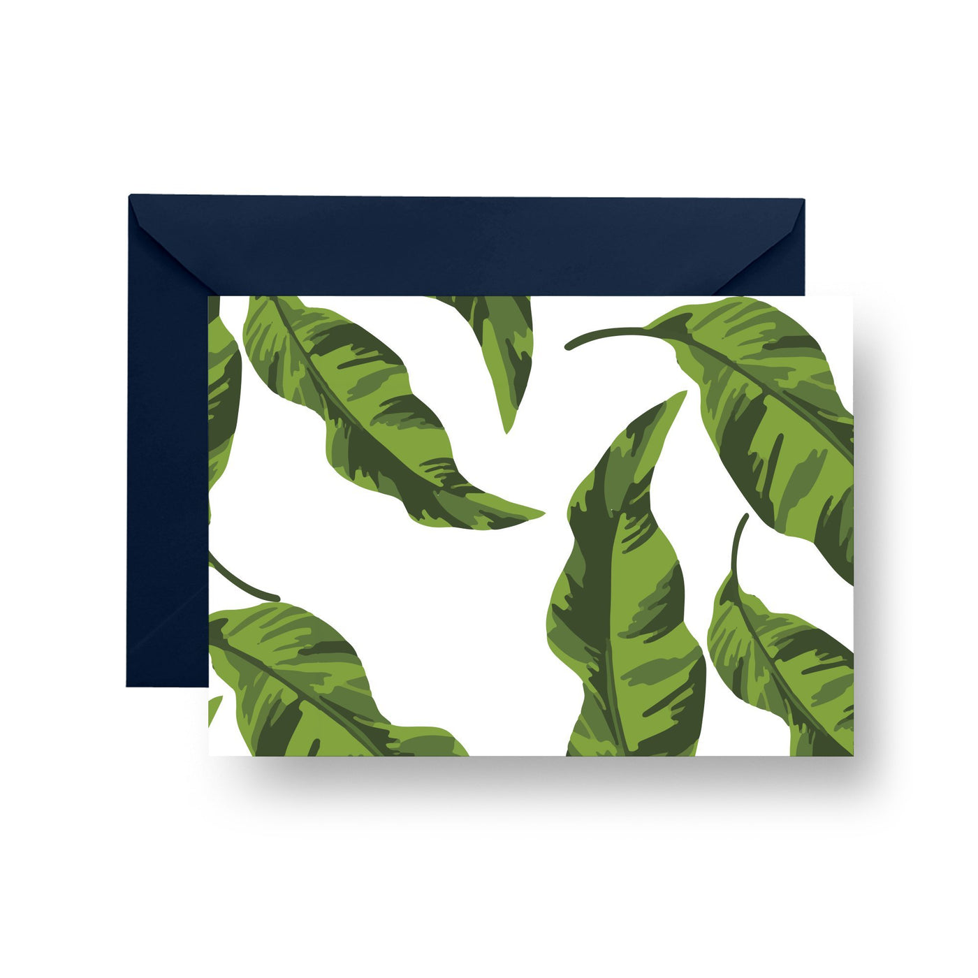 Banana Leaves Folded Notecard Set dombezalergii