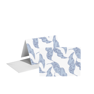 Folded Notecard Banana Leaves Folded Notecard Set dombezalergii