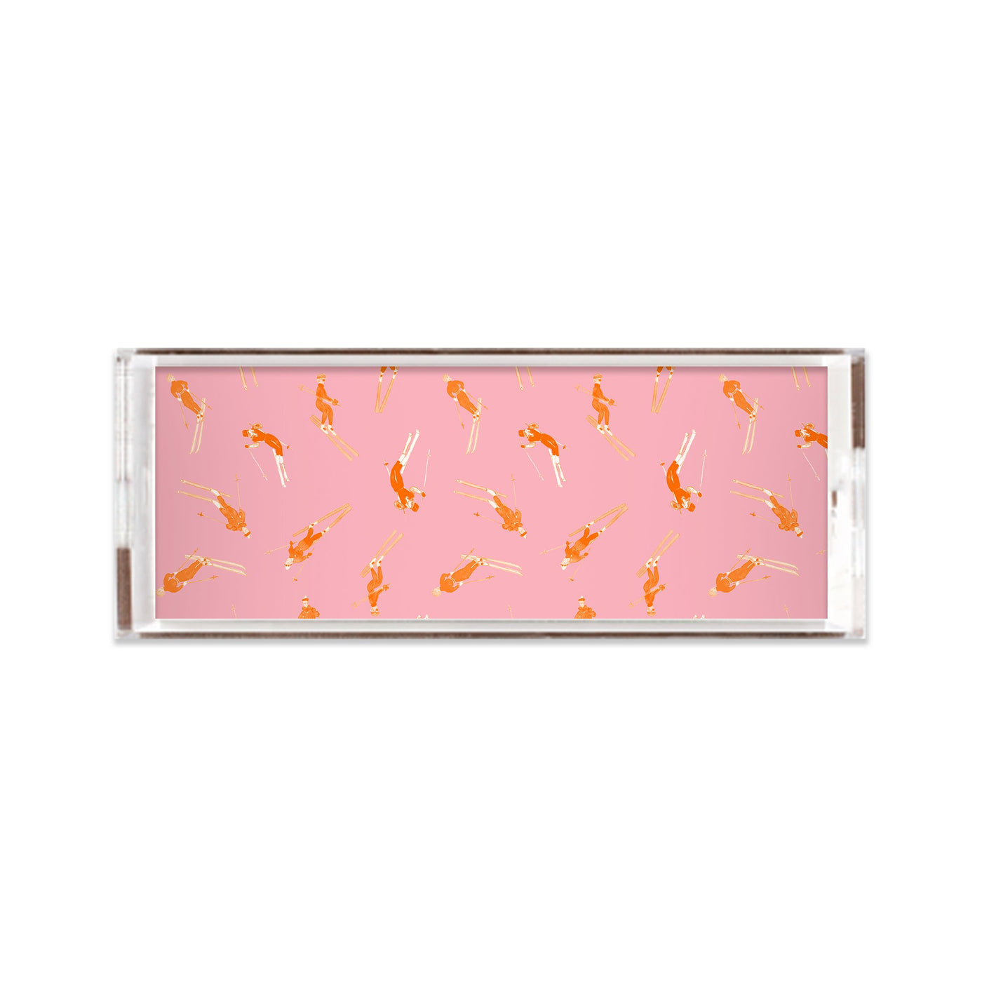 Lucite Trays Pink Orange / 11x17 Bluebird Day Lucite Tray dombezalergii