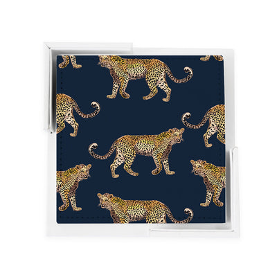 Coaster Set Navy Cheetahs Coaster Set dombezalergii