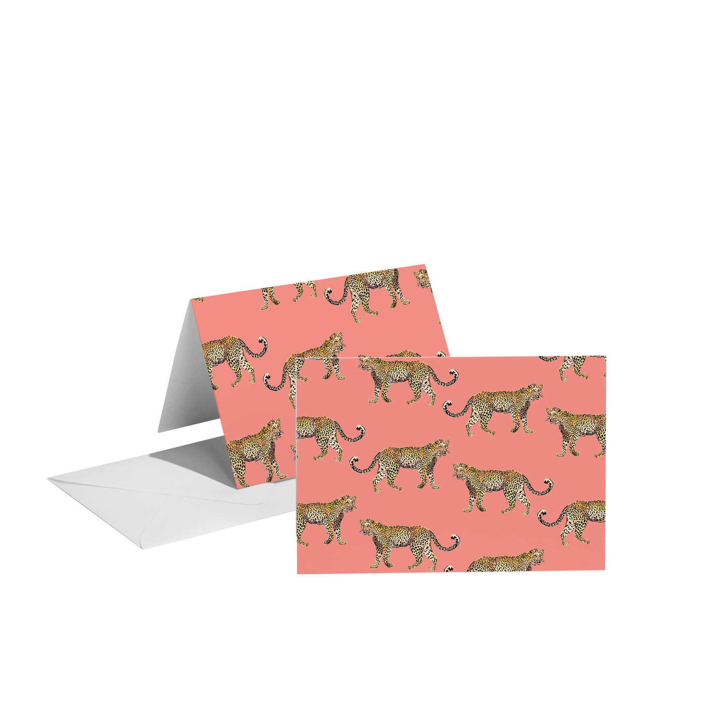 Folded Notecard Cheetahs Folded Notecard dombezalergii