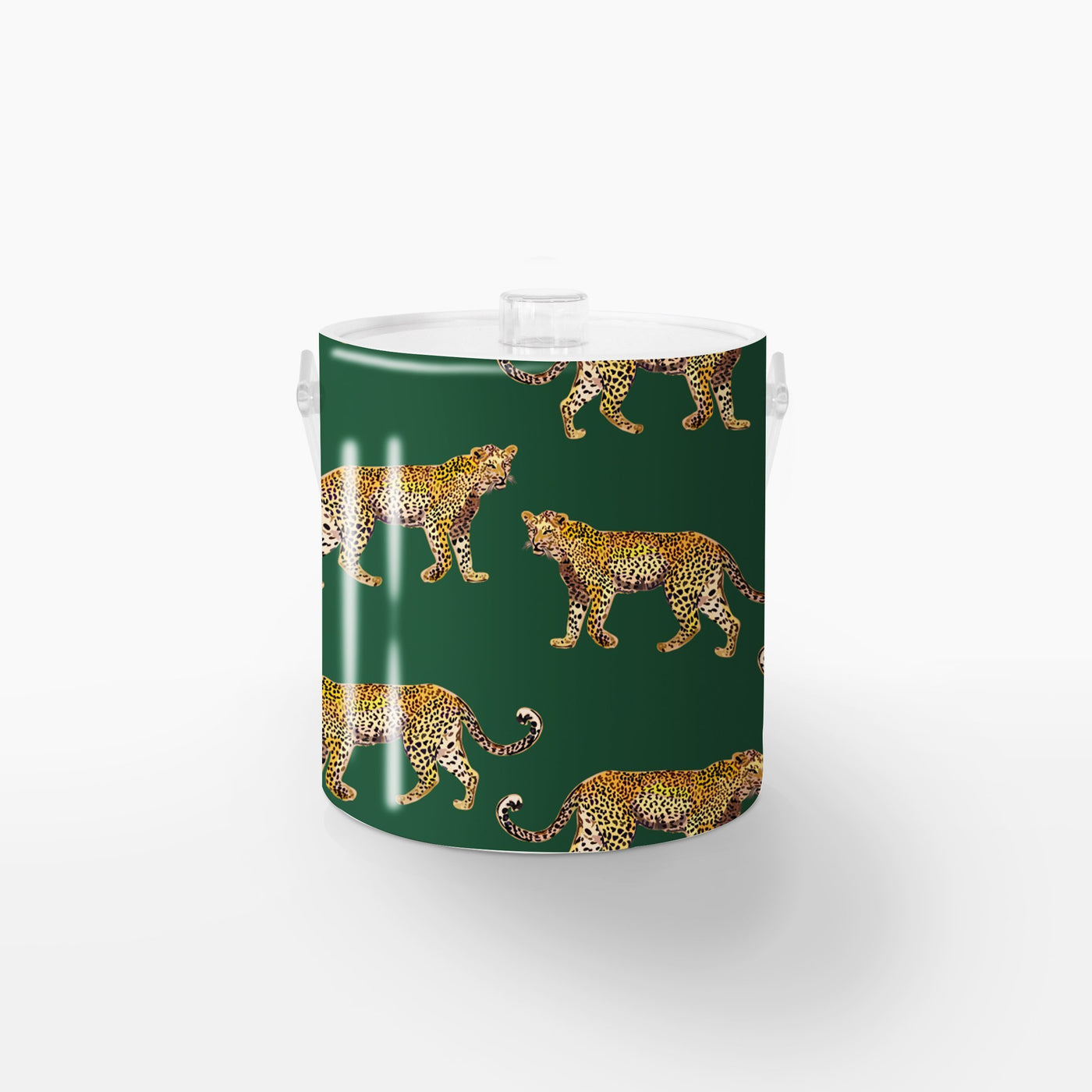 Ice Bucket Hunter / Lucite Cheetahs Ice Bucket dombezalergii