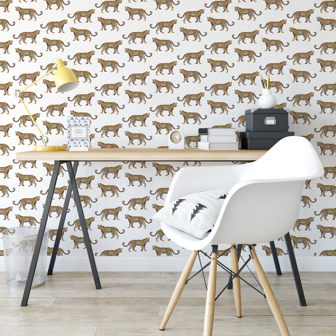 Peel & Stick Wallpaper Cheetahs Peel & Stick Wallpaper dombezalergii
