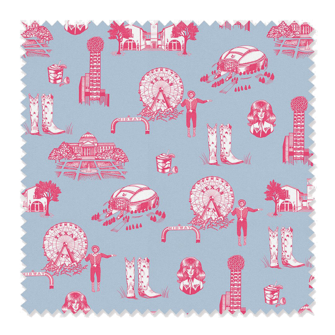 Fabric Dallas Toile Fabric dombezalergii