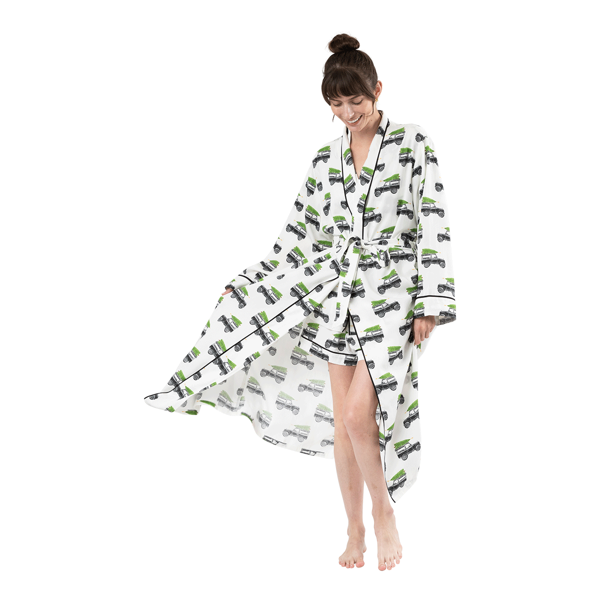 Robe L/XL / White/Multi Defender Robe White/Multi dombezalergii