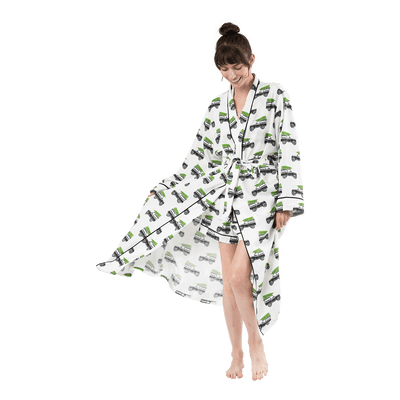 Robe L/XL / White/Multi Defender Robe White/Multi dombezalergii