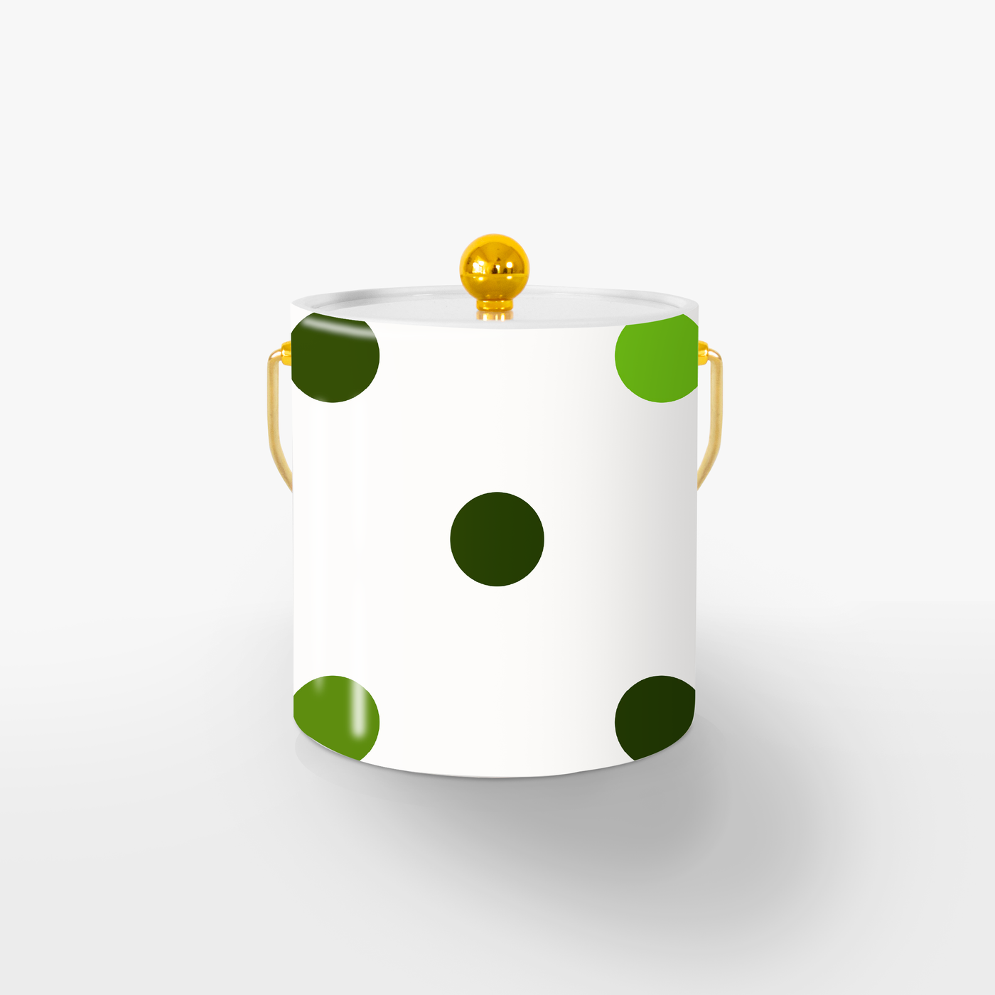 Ice Bucket Gold / Green Dots Ice Bucket dombezalergii