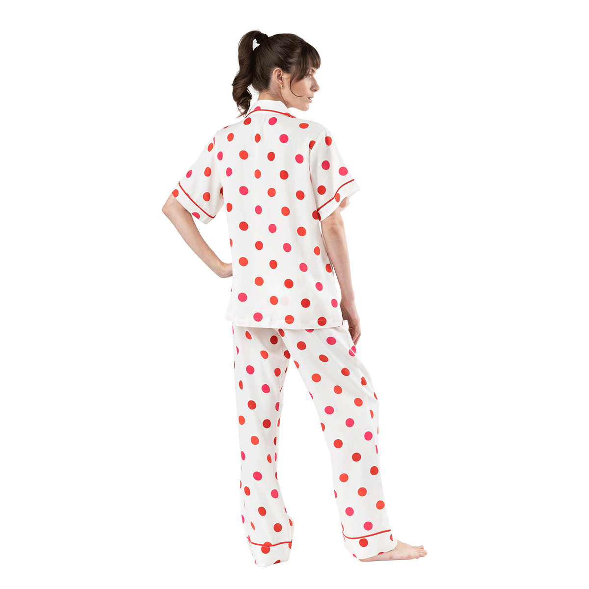 Pajama Set Dots Pajama Pants Set dombezalergii