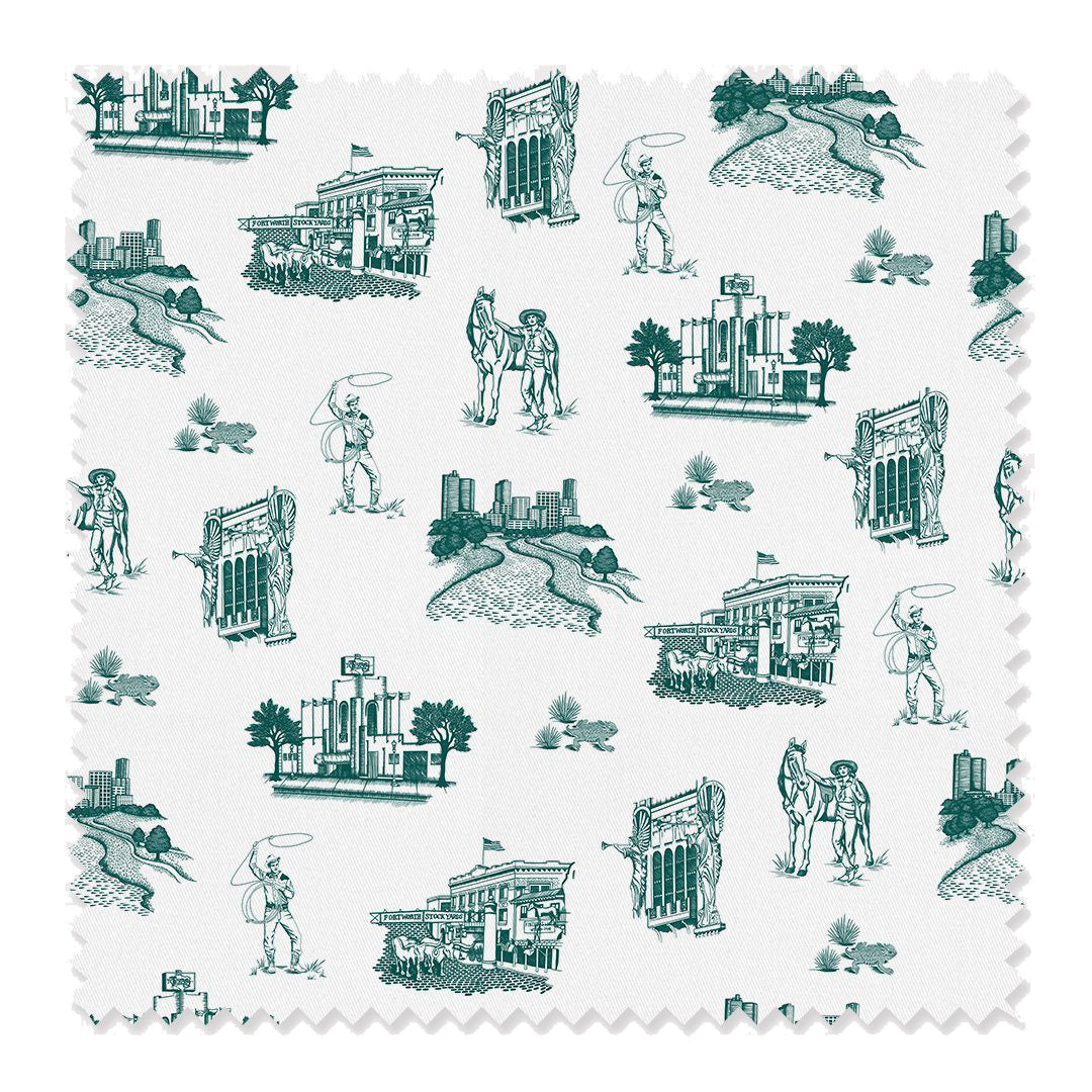 Fabric Fort Worth Toile Fabric dombezalergii