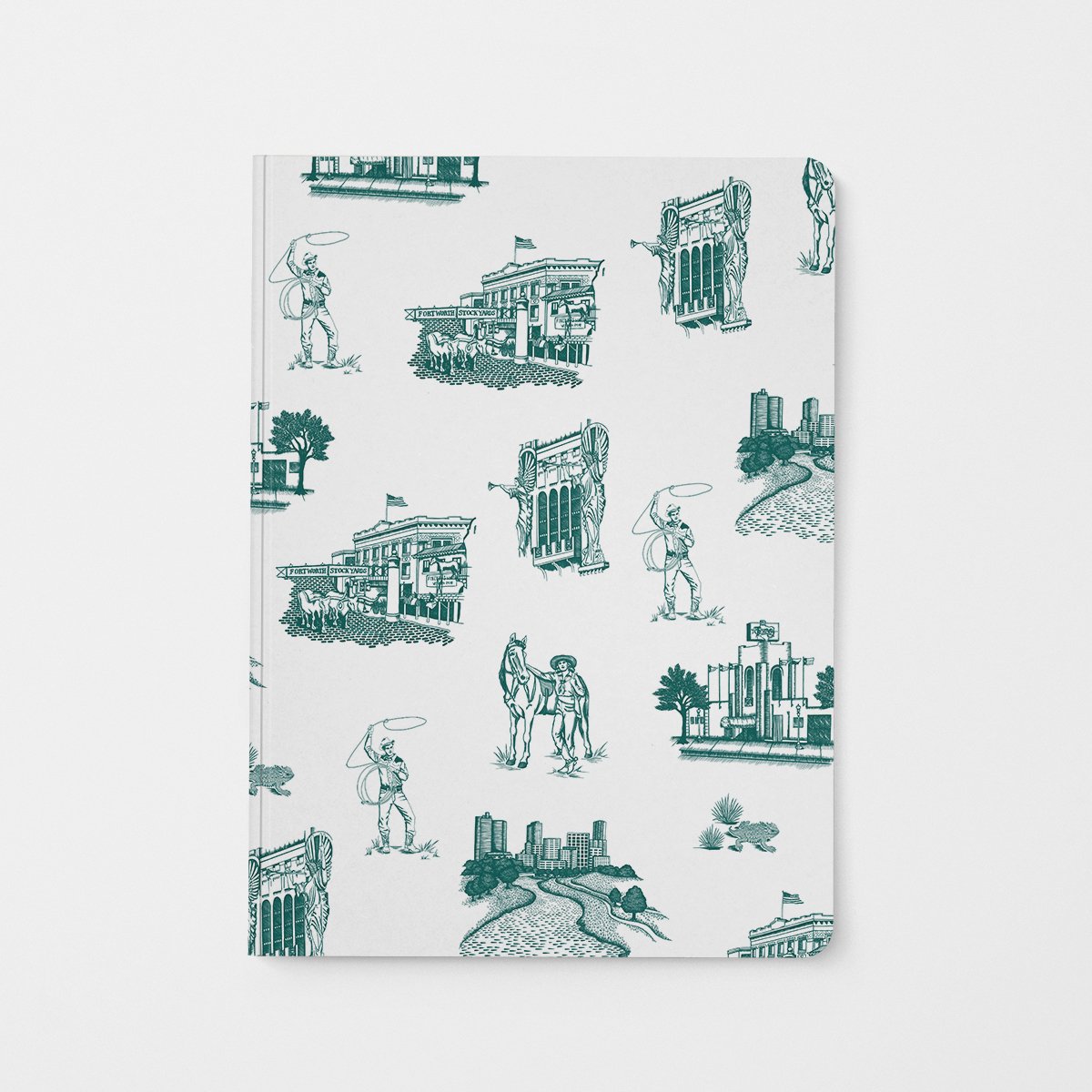 Journal Pine Fort Worth Toile Journal dombezalergii