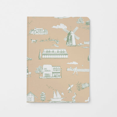 Journal Champagne Hamptons Toile Journal dombezalergii