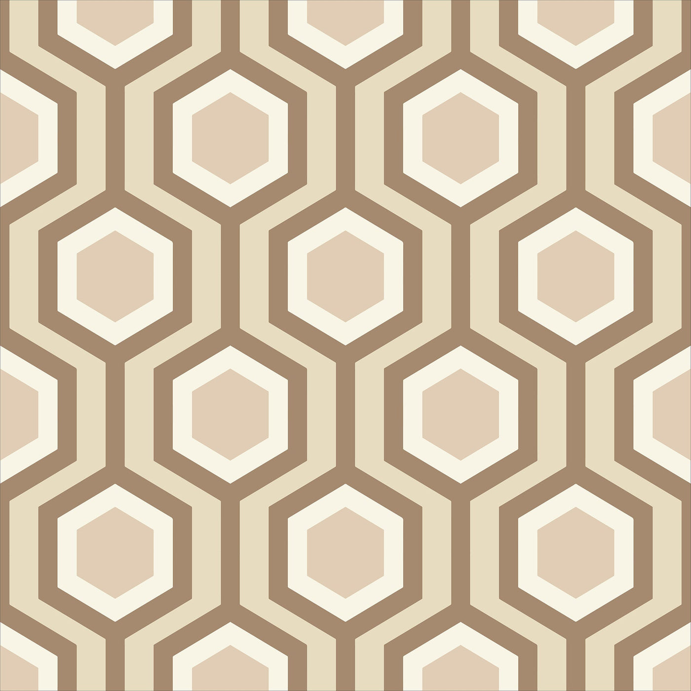 Wallpaper Double Roll / Bone Honeycomb Wallpaper dombezalergii