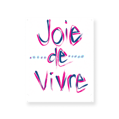 Gallery Print Joie de Vivre Print dombezalergii