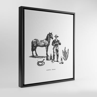 Gallery Prints Marfa Cowboy Print dombezalergii